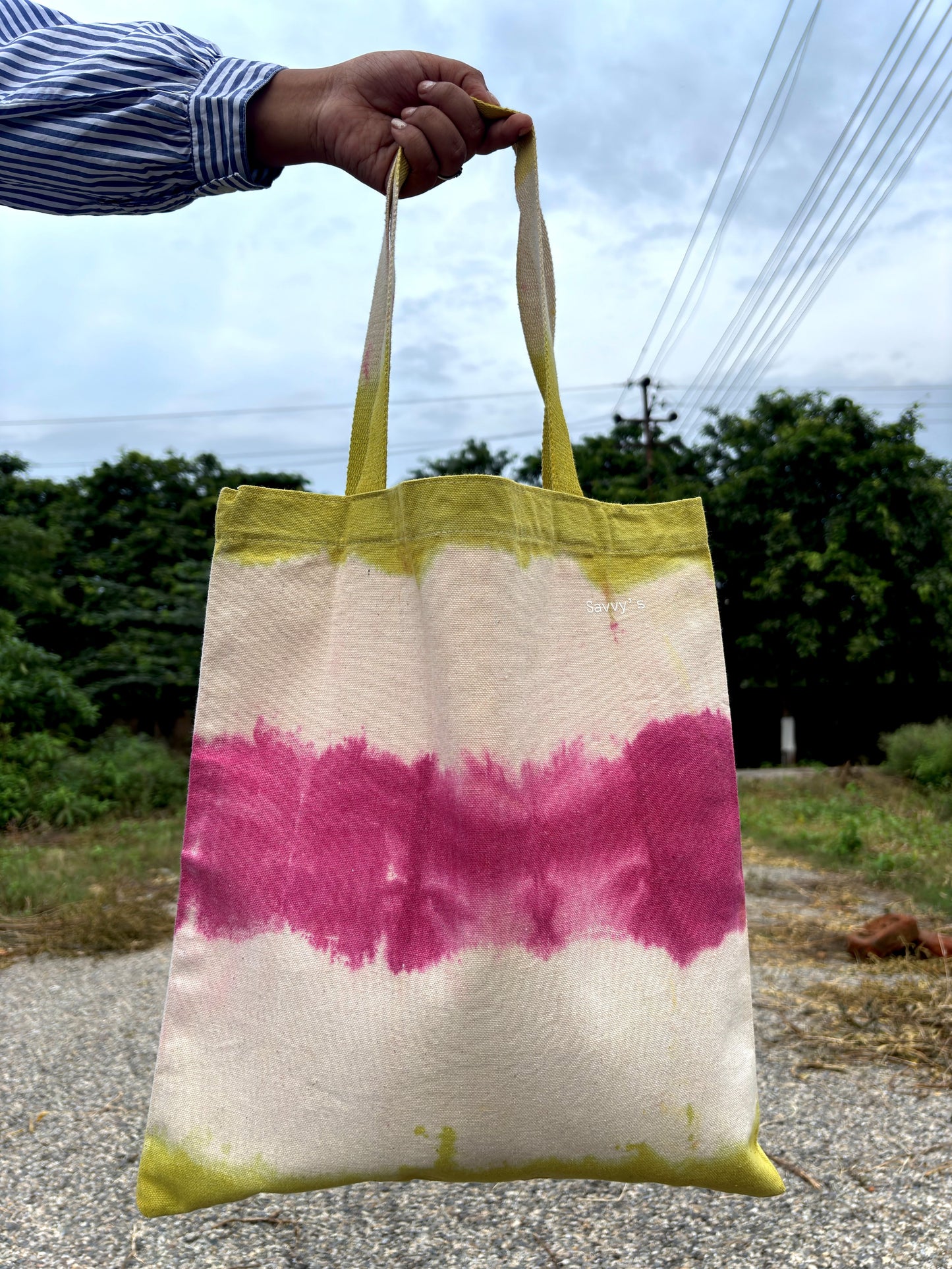 Bloom Stripe Tote